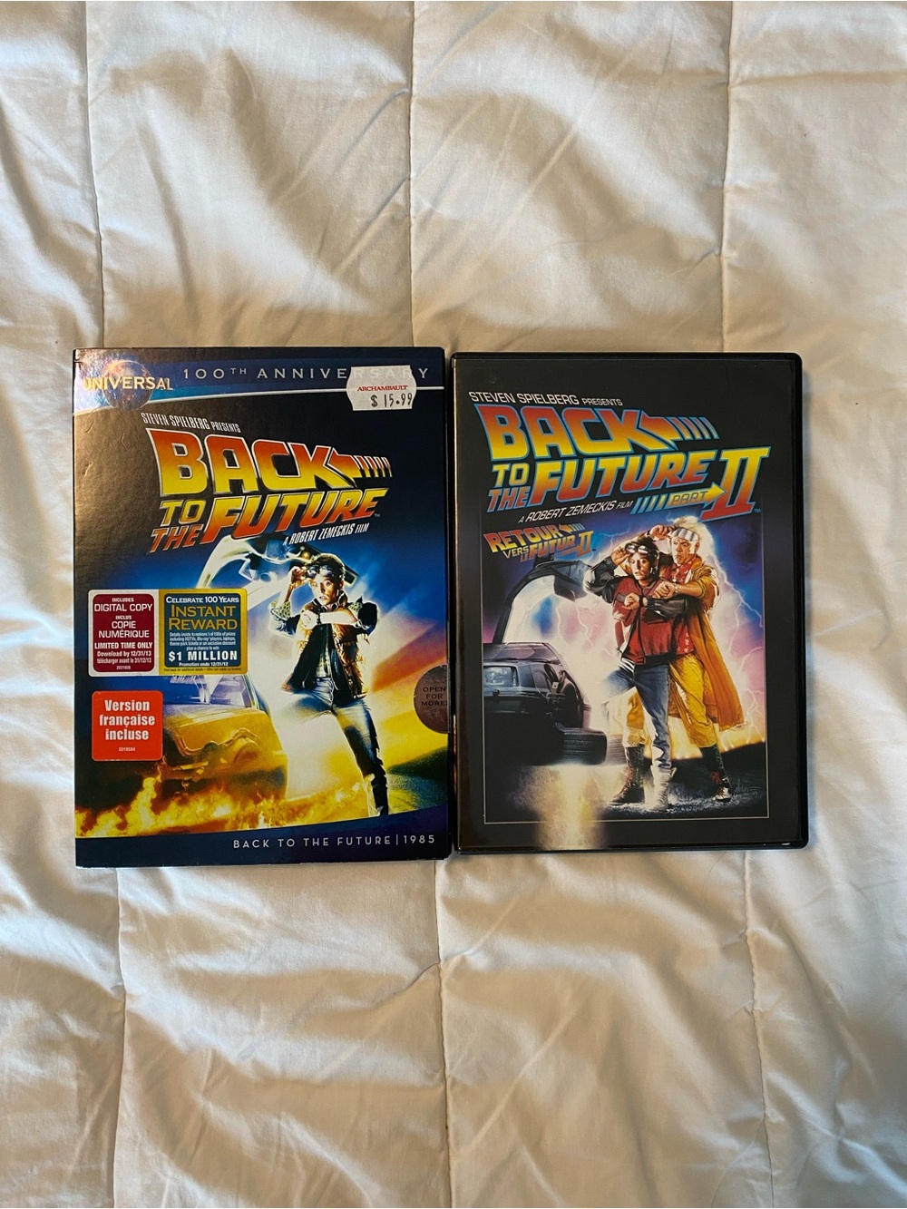 Back to the Future II - Blu-ray/DVD Set (Black)